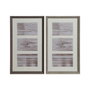 DKD Home Decor Marco Multifoto PS Cristal 23x3x41 3 Fotos Surtido de 2 Unidades
