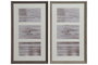 DKD Home Decor Marco Multifoto PS Cristal 23x3x41 3 Fotos Surtido de 2 Unidades