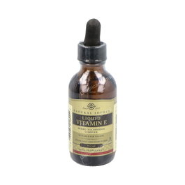 Solgar Vitamina E Líquida 60Ml Antioxidante Vegano