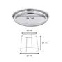 FACKELMANN 1697070582567 Soporte y bandeja para mariscos Especialidades culinarias