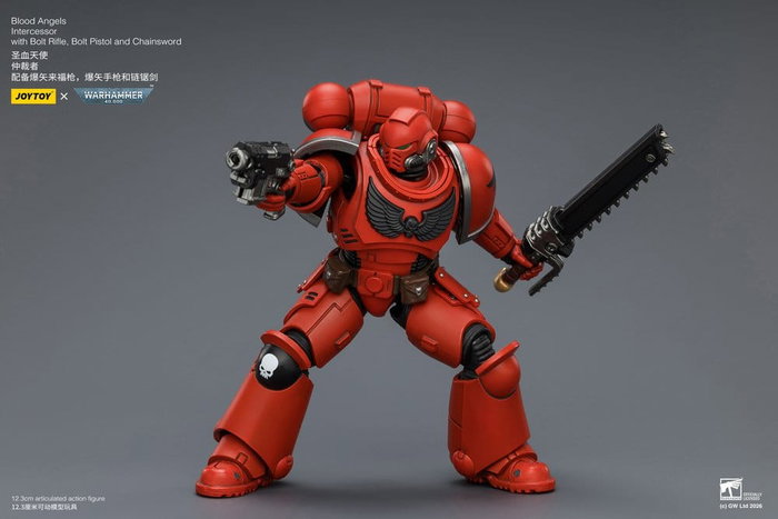 Joy Toy (CN) Warhammer 40,000 Figura Blood Angels Intercessor 12 cm