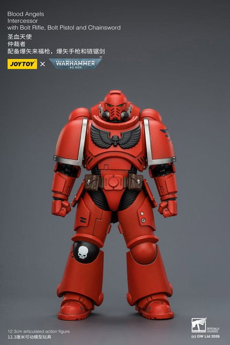 Joy Toy (CN) Warhammer 40,000 Figura Blood Angels Intercessor 12 cm
