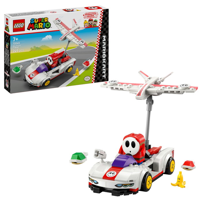 LEGO Super Mario - Mario Kart - Shy Guy & Flügel-Raser