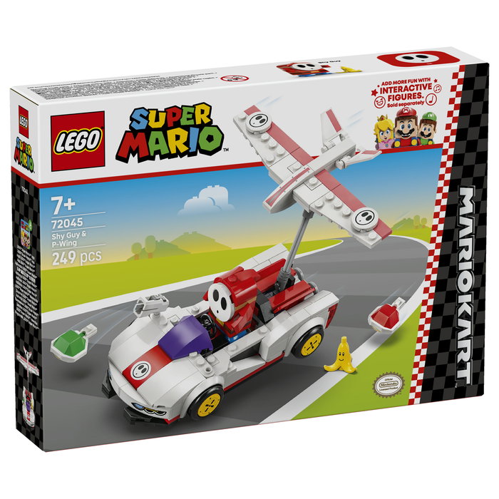LEGO Super Mario - Mario Kart - Shy Guy & Flügel-Raser