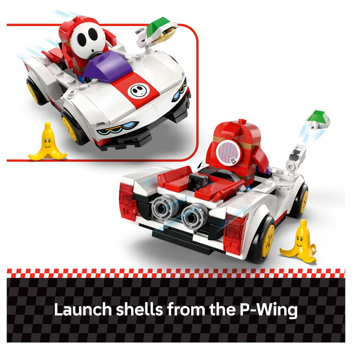 LEGO Super Mario - Mario Kart - Shy Guy & Flügel-Raser
