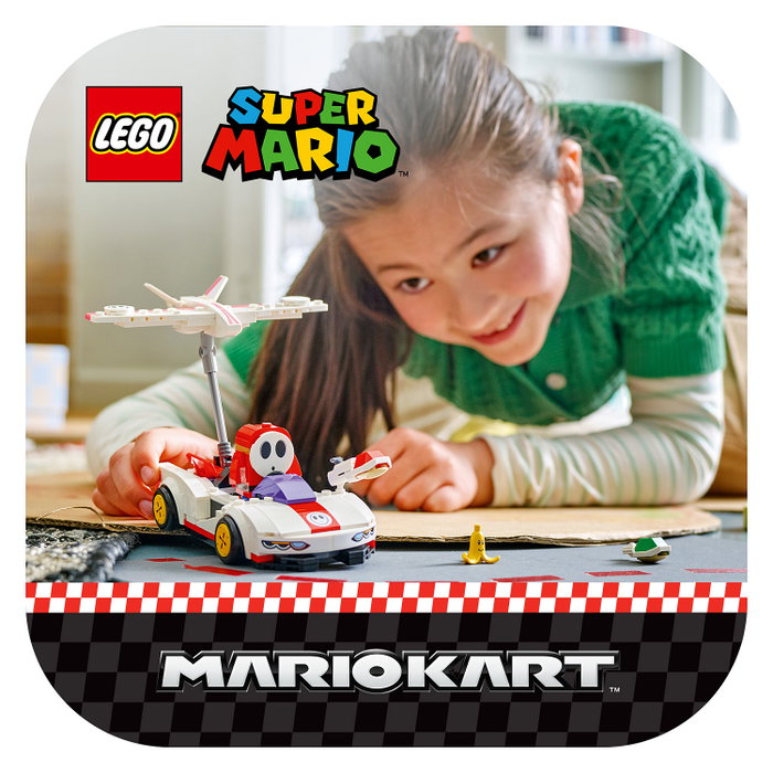 LEGO Super Mario - Mario Kart - Shy Guy & Flügel-Raser