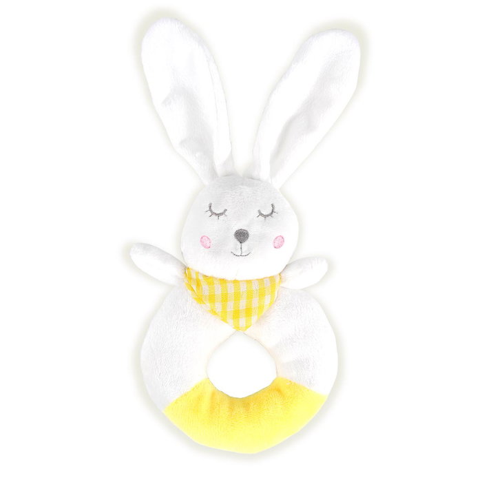 Tachan Sonajero Redondo Baby Rabbit Conejo con Sonido Relajante para Bebé +0 Meses Tachan Sonajero Redondo Baby Rabbit Conejo con Sonido Relajante para Bebé +0 Meses