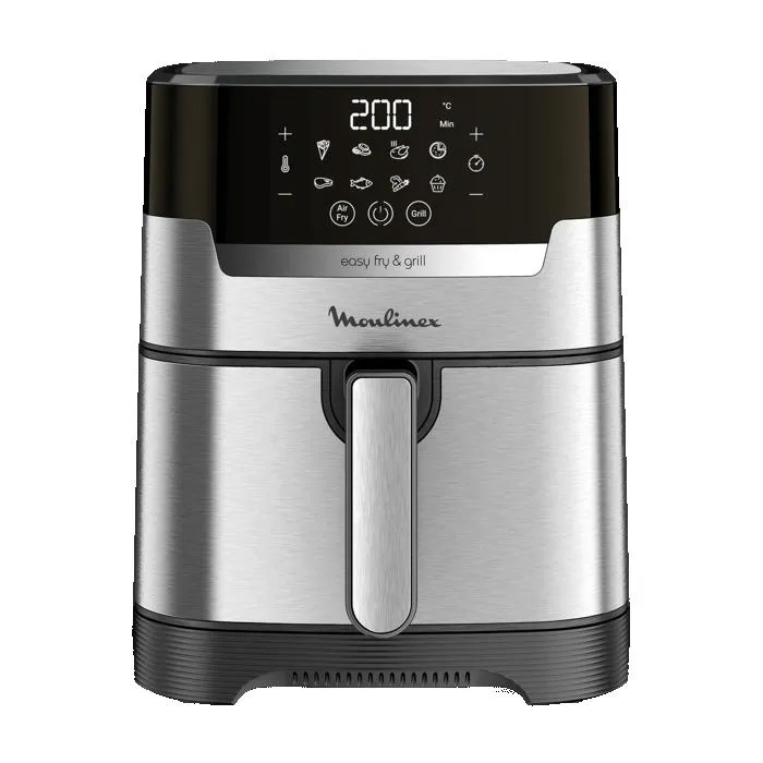 Moulinex Easy Fry & Grill EZ505D Freidora de Aire 4.2L Plata Moulinex Easy Fry & Grill EZ505D Freidora de Aire 4.2L Plata