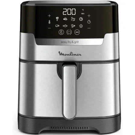 Freidora de aire moulinex ez505d 1550w 4.2l plata