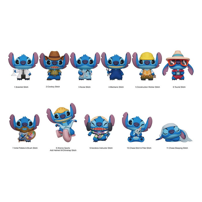 Lilo & Stitch Colgantes PVC 3D Series 6 Expositor (24) Lilo & Stitch Colgantes PVC 3D Series 6 Expositor (24)