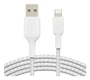 Belkin CAA002BT2MWH Cable Lightning a USB A 2 m Blanco - Certificado MFi para iPhone y iPad
