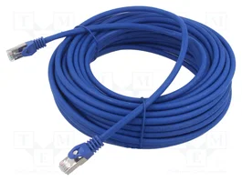 GEMBIRD Patch Cord Cat 6a S/FTP 15m Azul