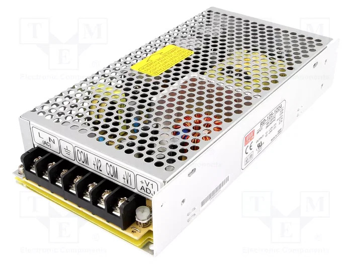 MEAN WELL RD-125-1224 Alimentador de impulso 133,2W 12VDC MEAN WELL RD-125-1224 Alimentador de impulso 133,2W 12VDC