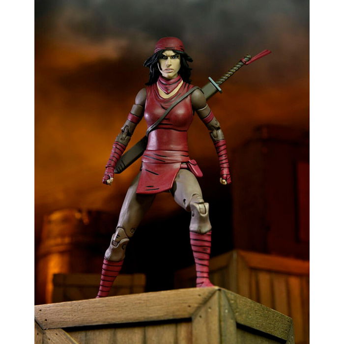 NECA Figura Ultimate Karai The Last Ronin Teenage Mutant Ninja Turtles TMNT 18cm con Accesorios