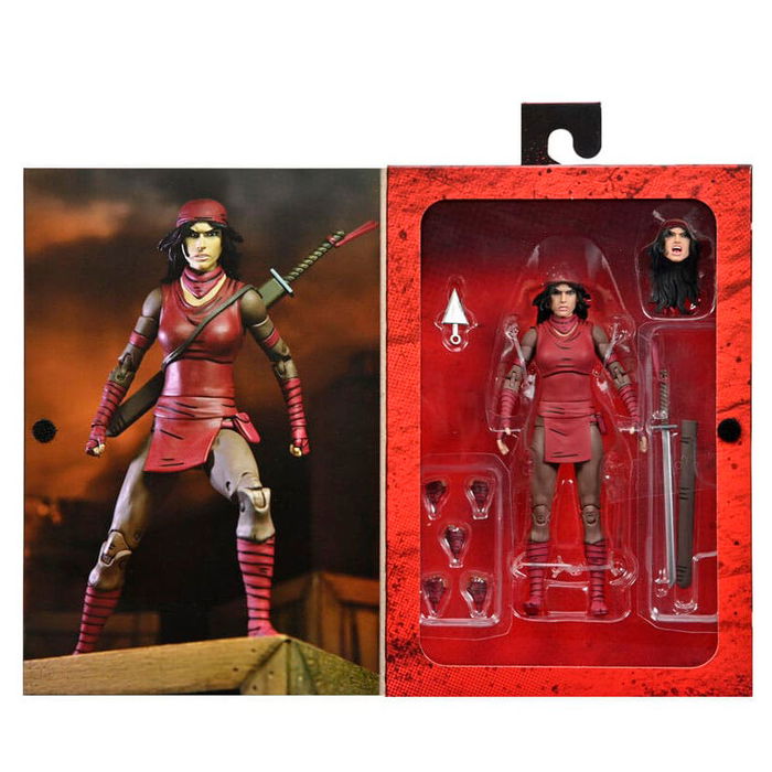 NECA Figura Ultimate Karai The Last Ronin Teenage Mutant Ninja Turtles TMNT 18cm con Accesorios