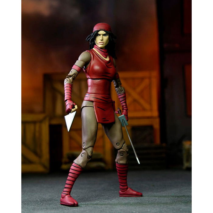 NECA Figura Ultimate Karai The Last Ronin Teenage Mutant Ninja Turtles TMNT 18cm con Accesorios