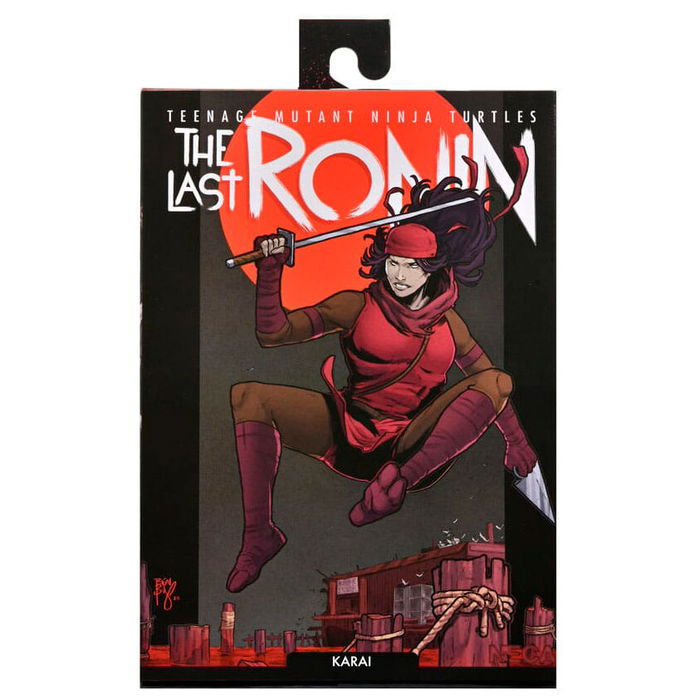 NECA Figura Ultimate Karai The Last Ronin Teenage Mutant Ninja Turtles TMNT 18cm con Accesorios