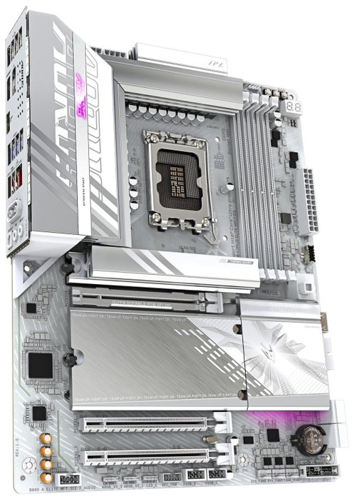 Gigabyte B860 AORUS ELITE WIFI7 ICE Blanco Gigabyte B860 AORUS ELITE WIFI7 ICE Blanco