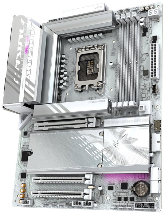 Gigabyte B860 AORUS ELITE WIFI7 ICE Blanco Gigabyte B860 AORUS ELITE WIFI7 ICE Blanco