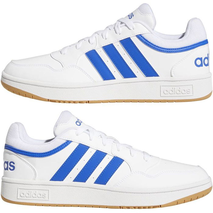 Zapatillas Casual Hombre Adidas Hoops 3.0 Low Blanco XS