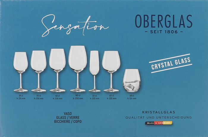 Oberglas Set 6 Vasos Sensation 60 cl