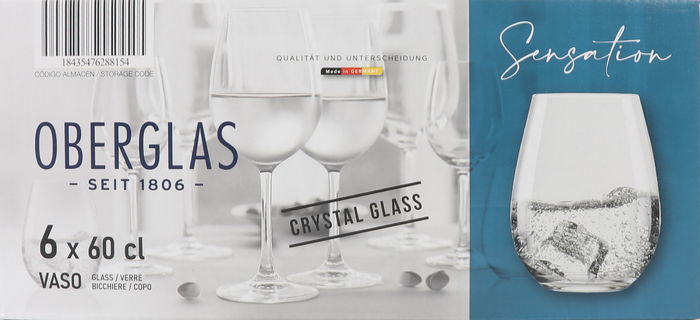 Oberglas Set 6 Vasos Sensation 60 cl