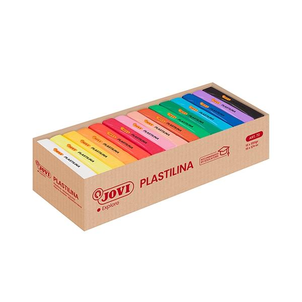 Jovi Plastilina 15 Pastillas de 350 g Colores Surtidos