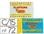 Jovi Plastilina Pastilla 350 gr Colores Surtidos Caja Expositora 15 Ud