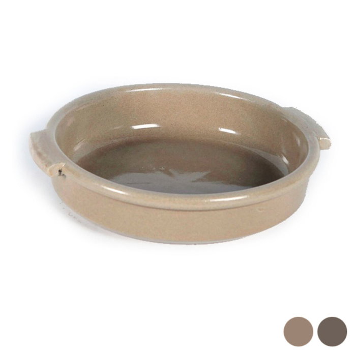 Anaflor Cazuela de Barro con Asas 15 cm Marrón