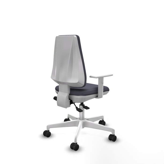 PIQUERAS Y CRESPO Silla de oficina Elche con mecanismo Asincro Gris oscuro