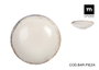 La Mediterranea Plato Hondo Albus Monaco Brillo ø21cm