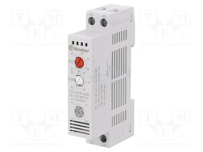 FINDER Higrotermostato Serie 7T FINDER Higrotermostato Serie 7T