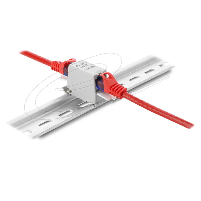 DeLOCK 90934 Módulo keystone RJ45 Cat.6A hembra a hembra DeLOCK 90934 Módulo keystone RJ45 Cat.6A hembra a hembra