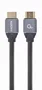 GEMBIRD Cable HDMI Premium 4K UHD + Ethernet 1m Trenzado Gris