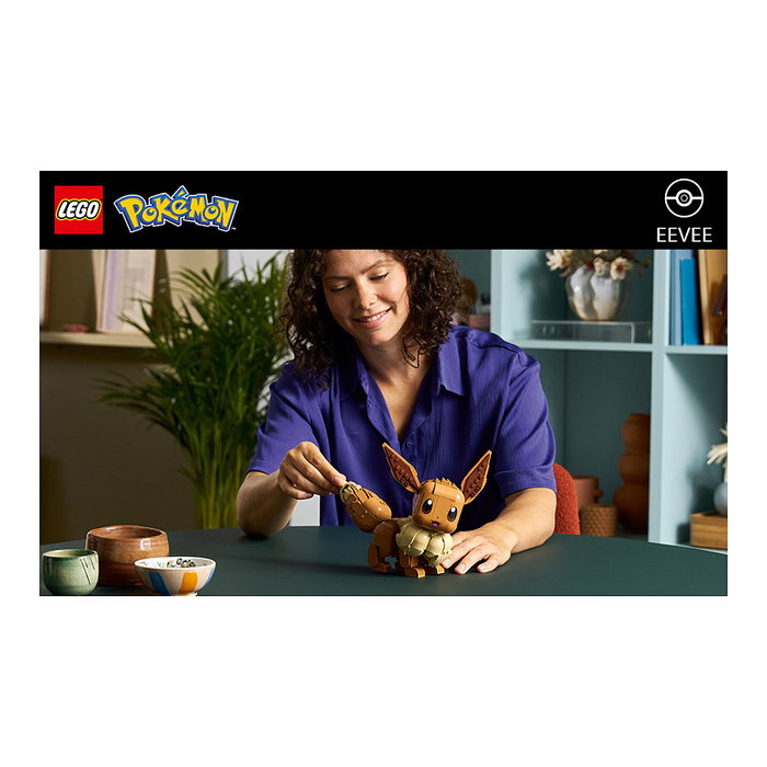 LEGO Pokémon Eevee 72151 Set de Construcción