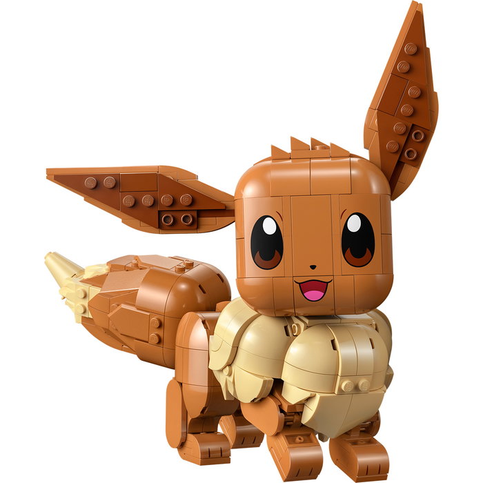 LEGO Pokemon Eevee 72151 Kit de Construccion para Adultos - Figura de Coleccion con 587 Piezas y Articulaciones Moviles, Edad +18