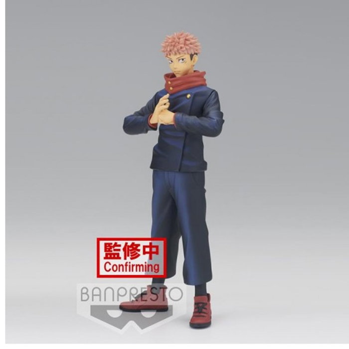 Banpresto Figura Jujutsu Kaisen Yuji Itadori PVC 16cm Estatua Coleccionable