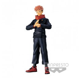 Banpresto Figura Jujutsu Kaisen Yuji Itadori PVC 16cm Estatua Coleccionable