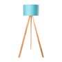 Lámpara de suelo Kano-1 Azul/Crema