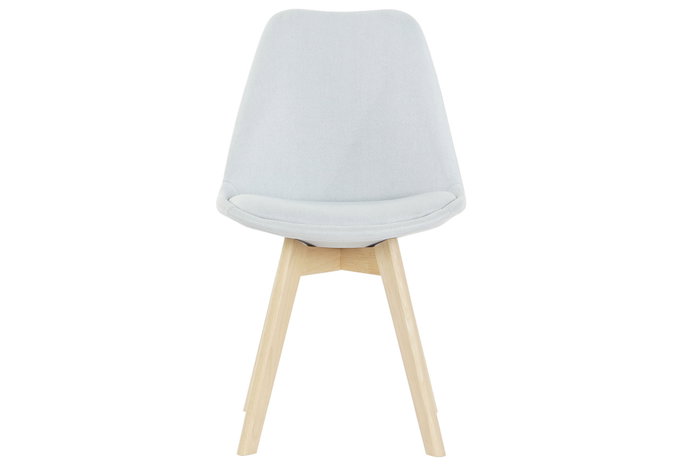 DKD Home Decor Silla Acolchada Azul de Poliester y Haya DKD Home Decor Silla Acolchada Azul de Poliester y Haya