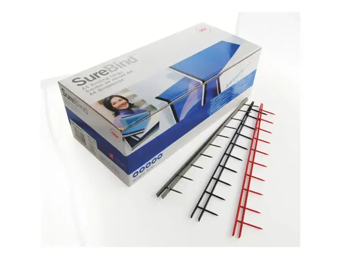 Gbc Banda de Encuadernación Surebind Peine 25 mm Negro Caja 100 Unidades