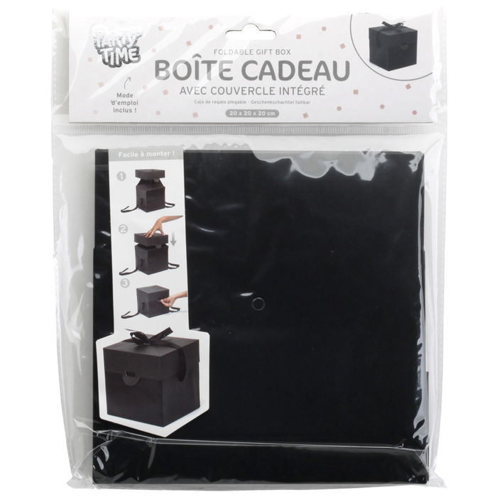 Party Time Caja Regalo Plegable Party Time 20x20x20 cm