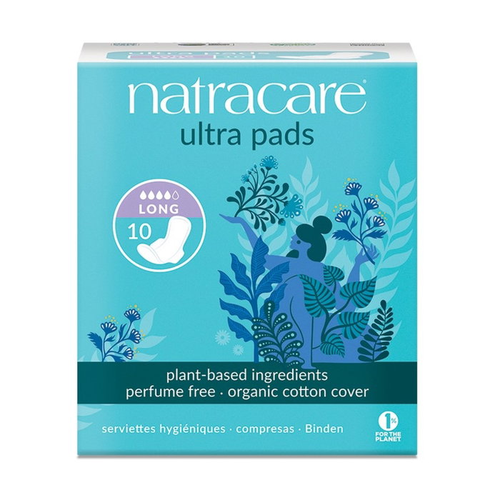 NATRACARE Compresa Extra Larga con Alas 10 unidades