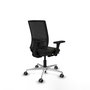 PIQUERAS Y CRESPO Silla de oficina Yunquera con mecanismo Sincro/Traslack Negro