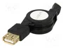 LOGILINK Cable OTG USB 2.0 Negro