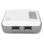 Digitus DN-13024 Servidor de red inalámbrico multifunción con 2 puertos USB 2.0, 300 Mbps