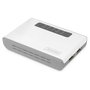 Digitus DN-13024 Servidor de red inalámbrico multifunción con 2 puertos USB 2.0, 300 Mbps