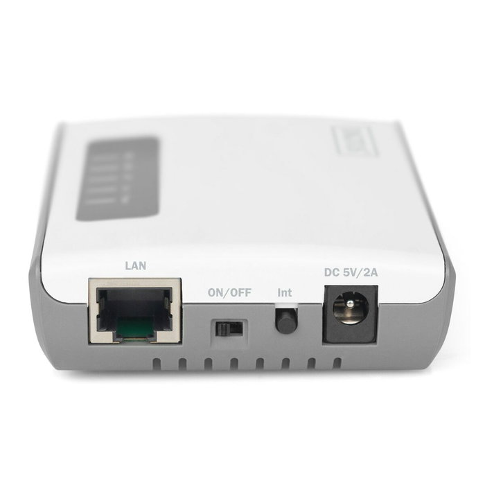 Digitus DN-13024 Servidor de Impresión y Red Inalámbrico de 2 Puertos USB 2.0 Digitus DN-13024 Servidor de Impresión y Red Inalámbrico de 2 Puertos USB 2.0
