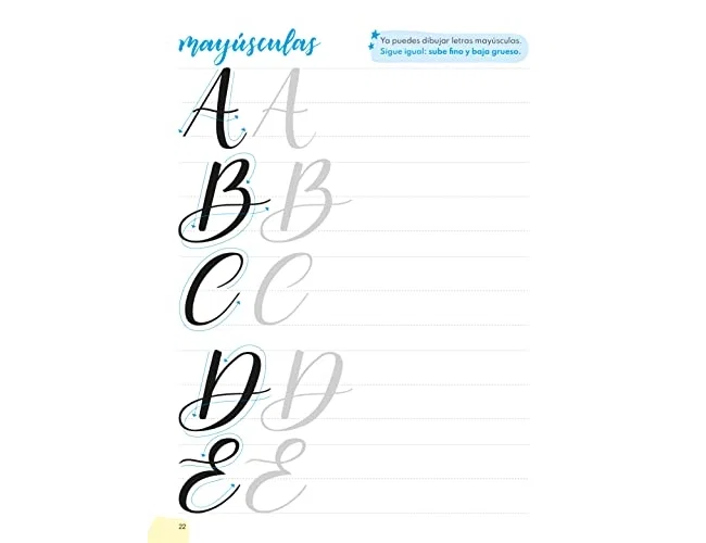 Tombow Cuaderno Lettering Letreando 1 Iniciación Tombow Cuaderno Lettering Letreando 1 Iniciación