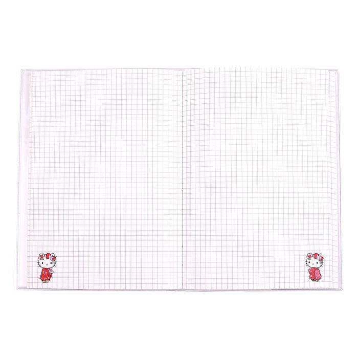 Sanrio Libreta Hello Kitty Kimono Holographic Checkered